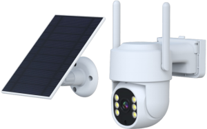 IPC-LHT-AOV-4G low-power solar 4G PTZ camera with solar panel