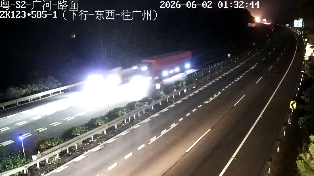 Conventional IR - Highway at Night
